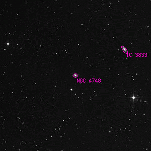 DSS image of NGC 4748