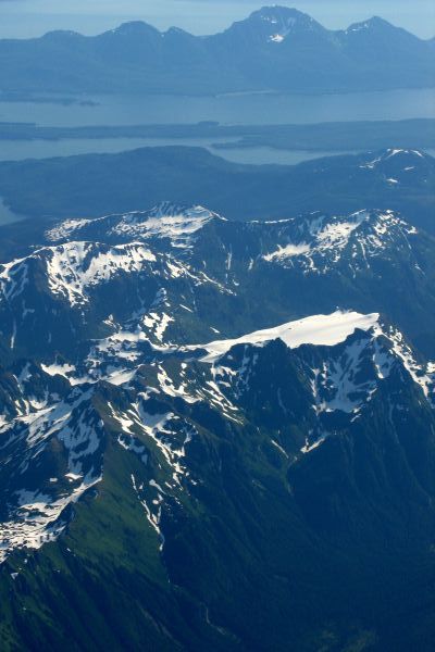 Pictures Of Alaskan Glaciers. Alaskan scenery slides by,