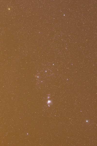 Light Polluted Orion