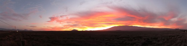 Mauna Kea Sunrise Panorama