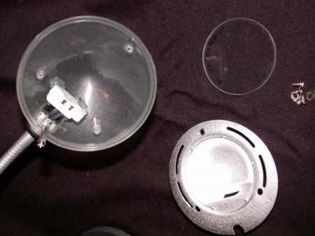 Disassembled Reflector Assembly