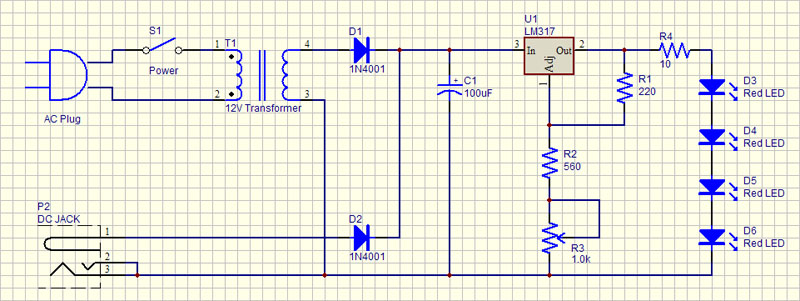 Red Lamp Schematic