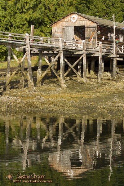 A workshop at Lagoon Cove, British Columbia