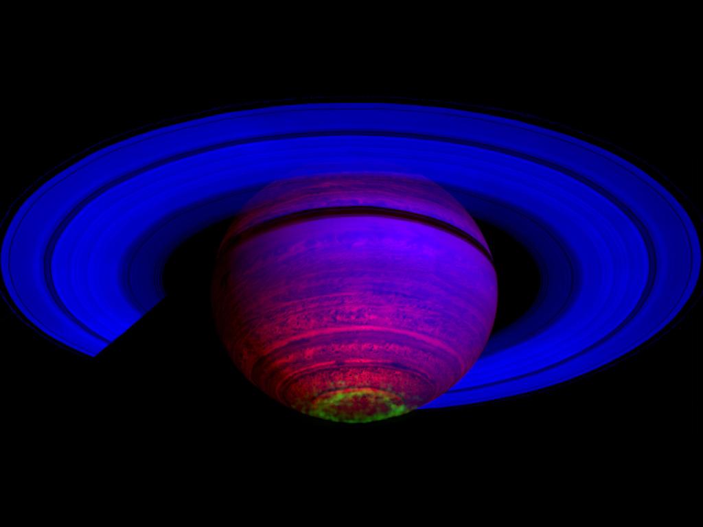 Cassini IR Aurorae