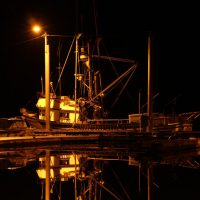 Tenakee Docks at Night