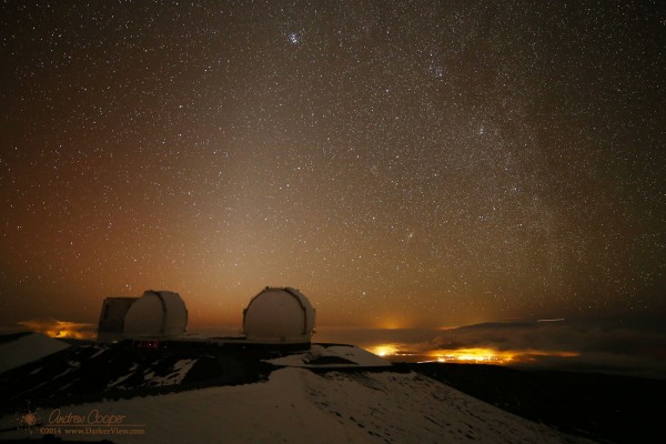 Keck and Zodiacal Light
