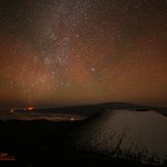 Airglow or auroral glow?