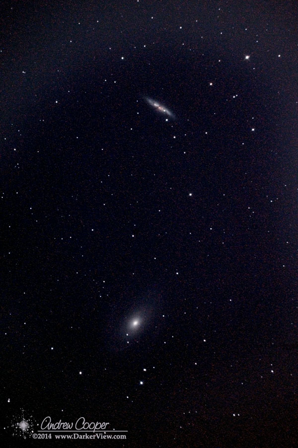 M81 & M82 with SN2014J