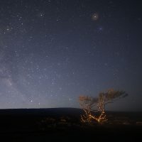 Milky Way Dawn over Mauna Loa