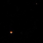 Total Lunar Eclipse and Mars