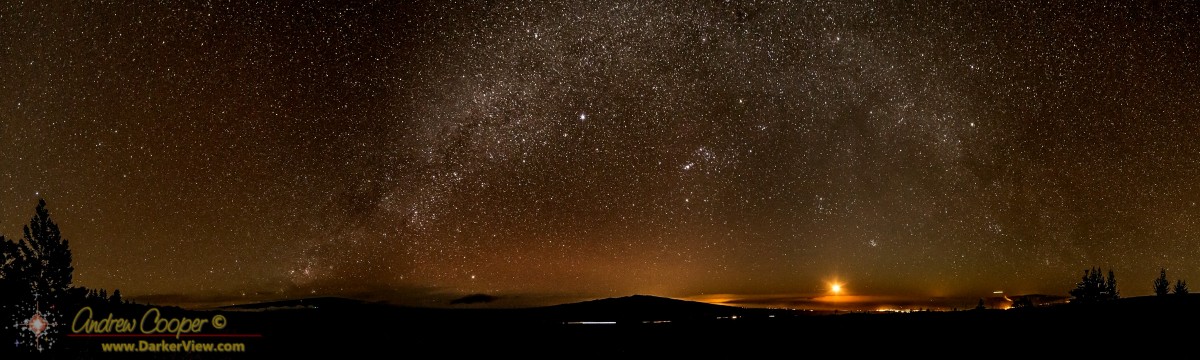 Milky Way Arching over Hualālai