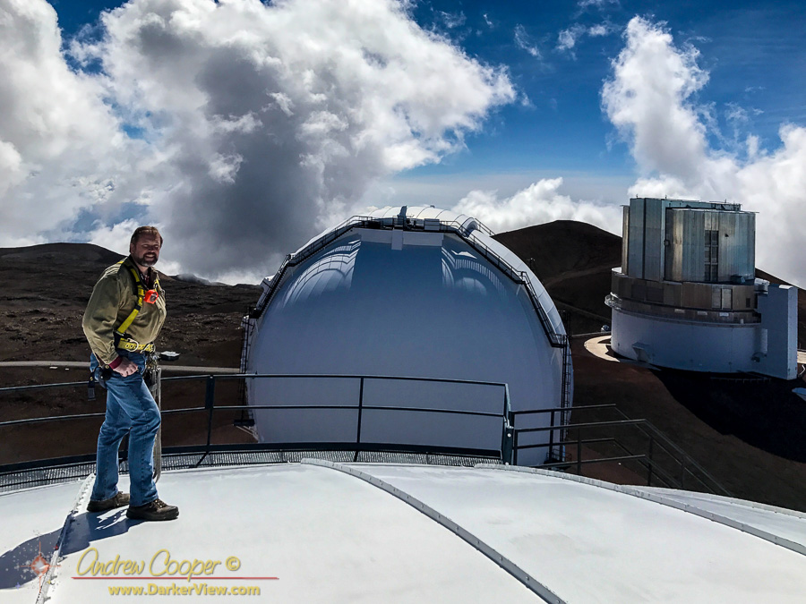 On the Keck 2 Dome