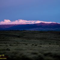 A White Mountain Sunset