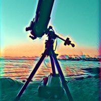 Telescope on the Beach