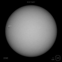 SOHO Sunspots Aug 15, 2017