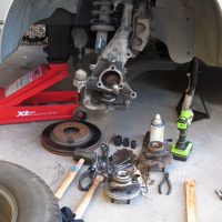 Ford Explorer Front Bearing Repair