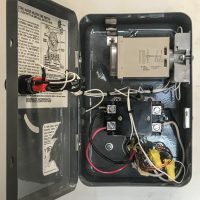 Solar Water Heater Back-Up Timer