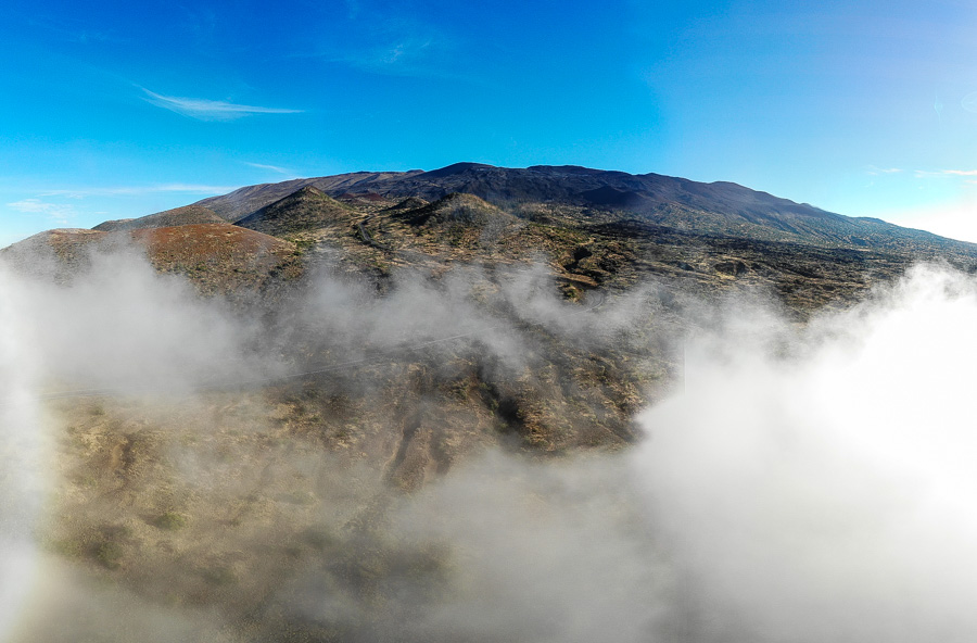 Mauna Kea above the Morning Fog