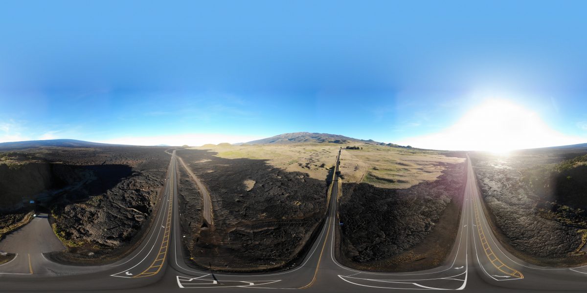 Saddle Road and Mauna Kea Access Intersection