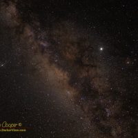 A 30 second tracked shot of the central Milky Way