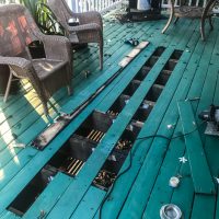 Replacing a few more boards in the lanai