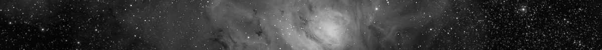 M8, The Lagoon Nebula taken in H-alpha light at 656nm