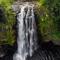 A waterfalls on Kawainui Stream near Onomea