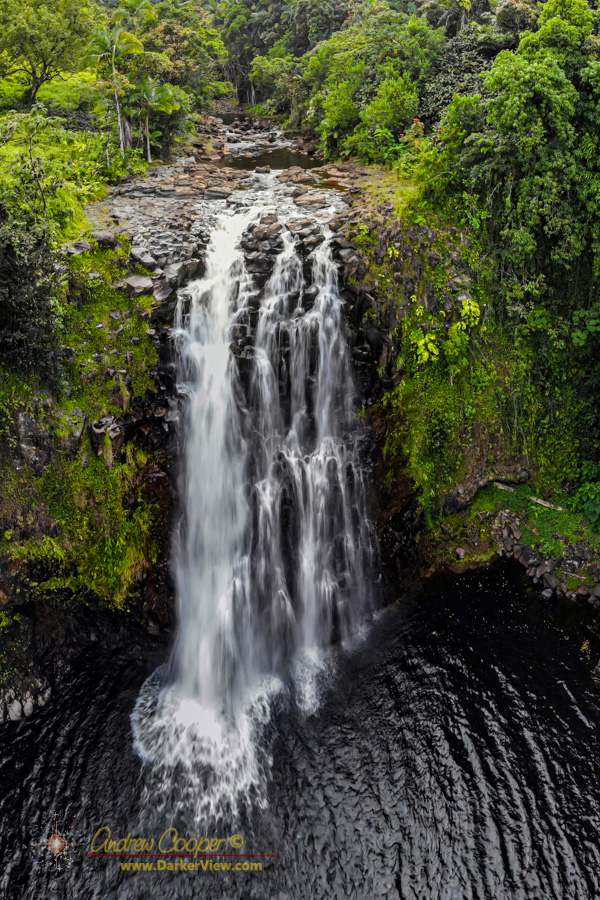 A waterfalls on Kawainui Stream near Onomea