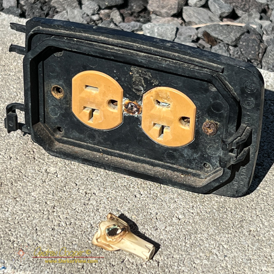 Corroded Receptacle