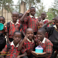 Students at the GSM near Masaka, Uganda