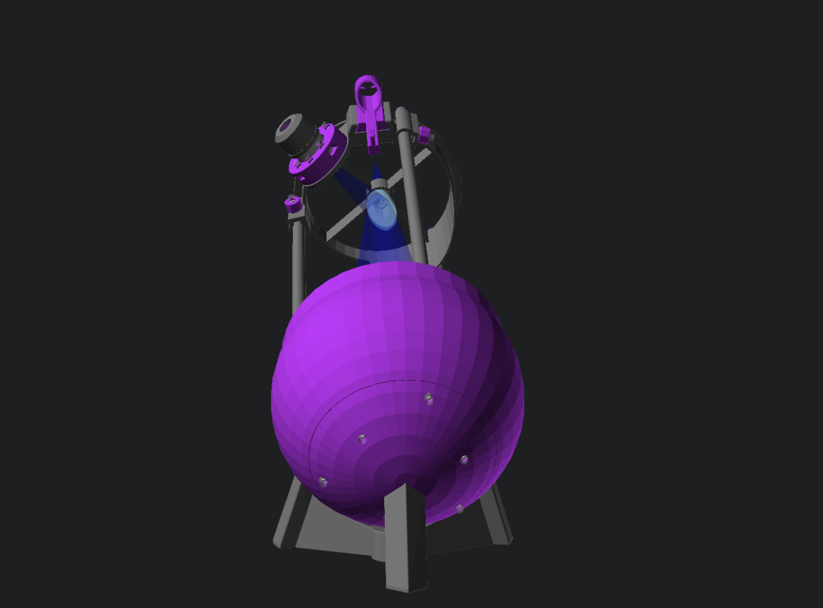 Kinipōpō ball telescope 3D model
