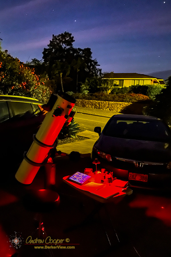The 8" Astrola in the driveway again