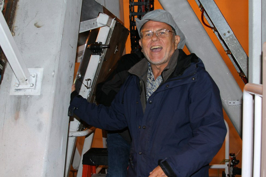 Tony at the Cassegrain