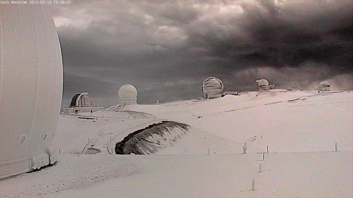 Mauna Kea Summit Storm