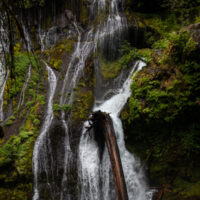 Panther Falls in the hills above Carson, WA