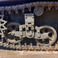 A bogie of an M3A1 Stuart tank in Pe Ell, Washington