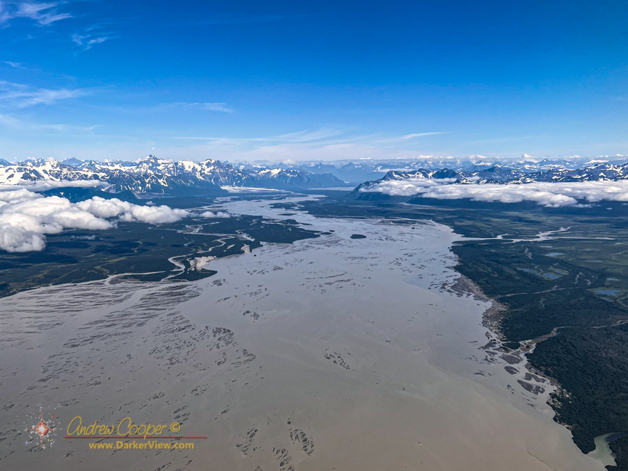 The Copper River delta near Cordova, Alaska