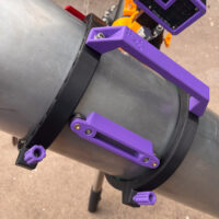 A set of new 3D printed tube rings for Primero, the 6" f/5 RFT